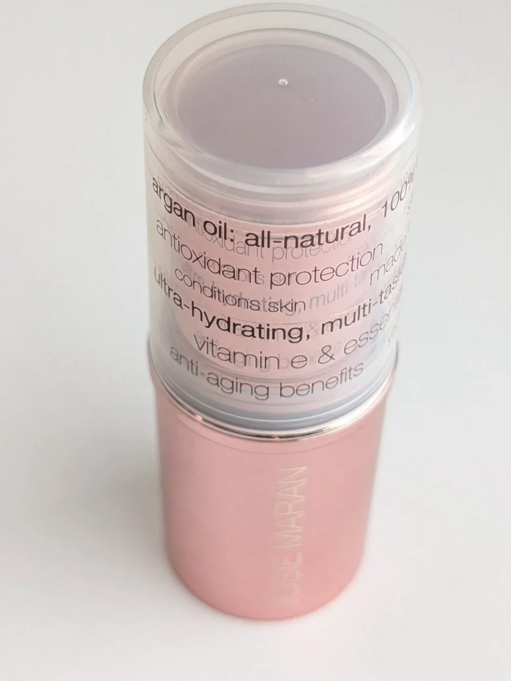 Josie Maran Argan Color Stick STRAWBERRY CRUSH 0.55Oz Full Size New Discontinued